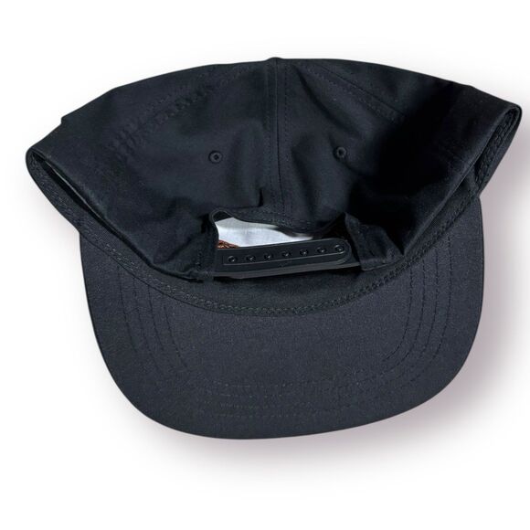 Hermanos On Earth To Serve - Black Snapback Hat - Picture 3 of 6